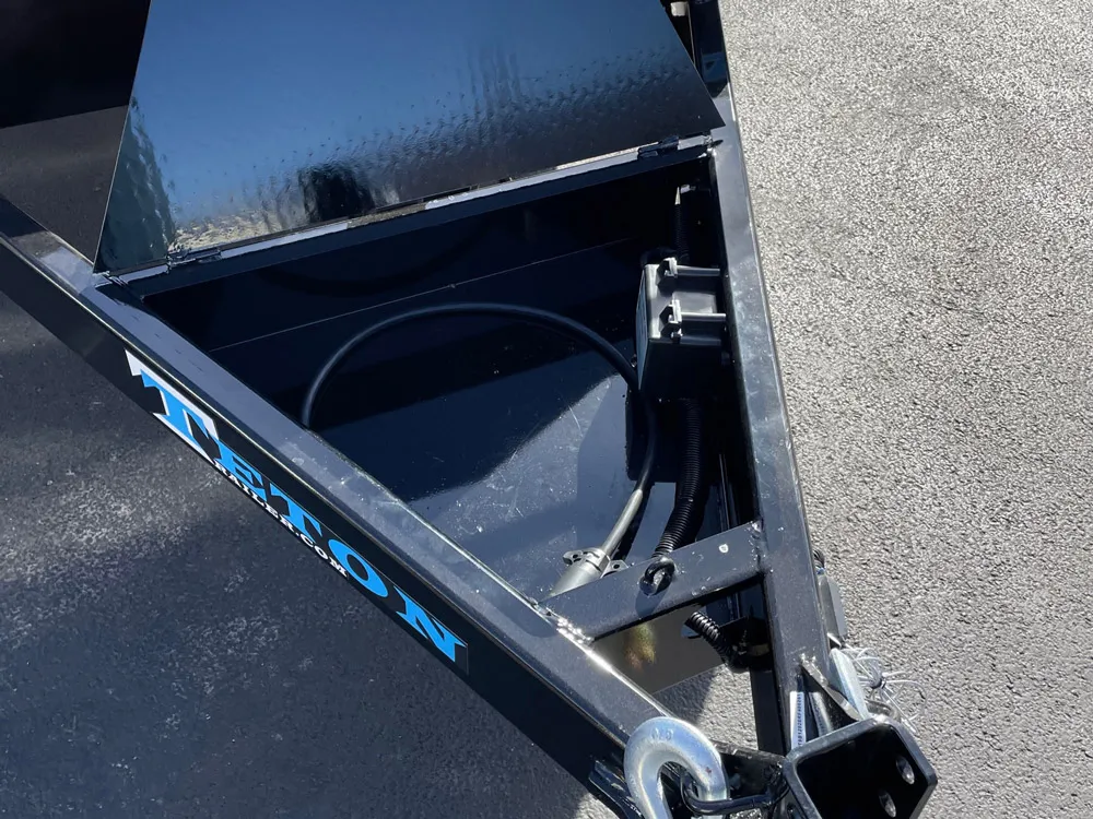 7 x 20 Teton Tilt Trailer 3/4 16K toolbox
