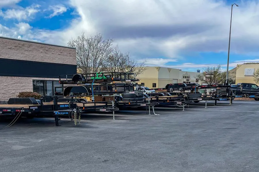 trailer inventory on the lot