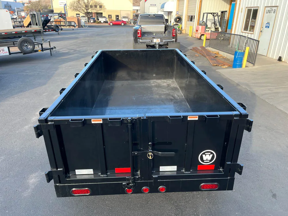 5 x 10 Walton Dump Trailer 7k Tandem Rear