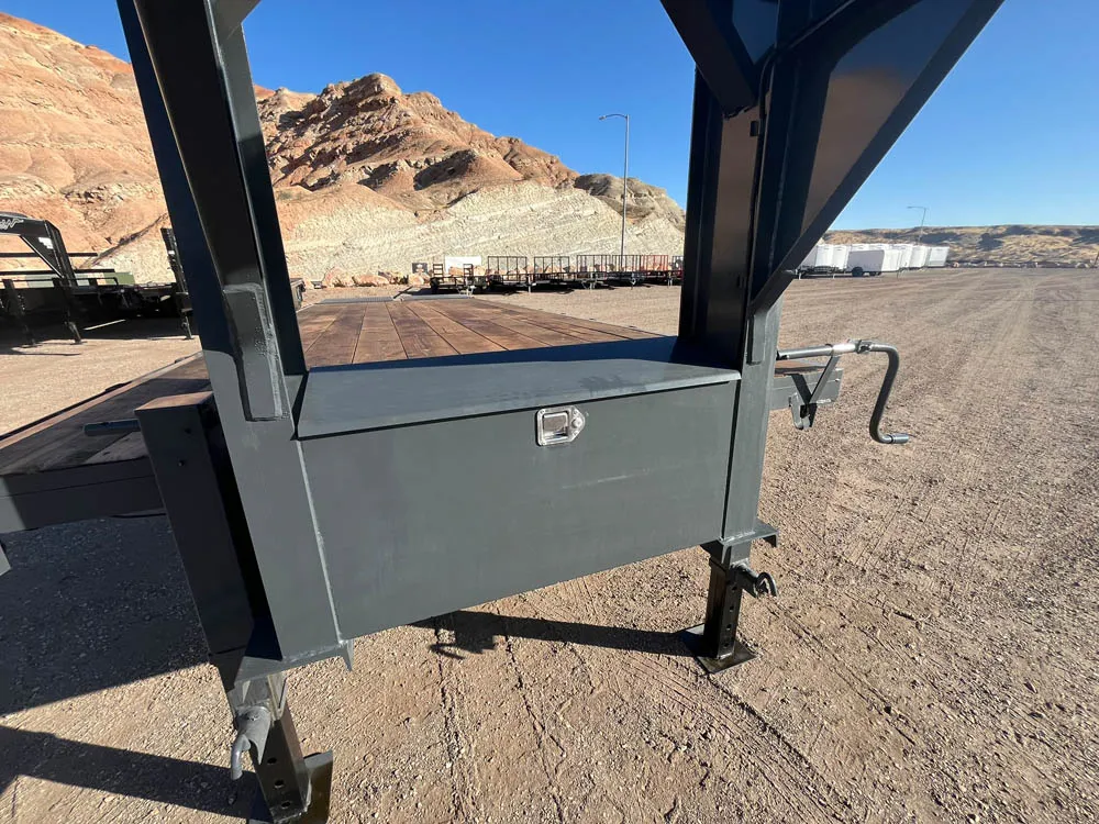 8.5 x 26 Walton Flat Bed Extreme Trailer Gooseneck Toolbox