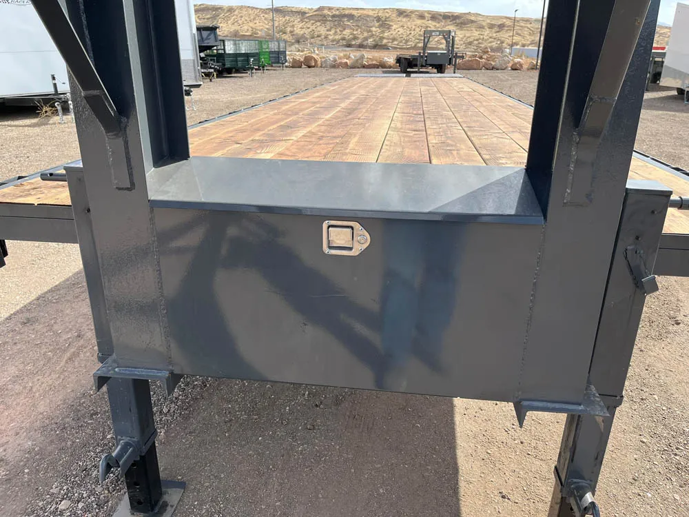 8.5 x 40 Walton Flat Bed Extreme Trailer Gooseneck Tool Box