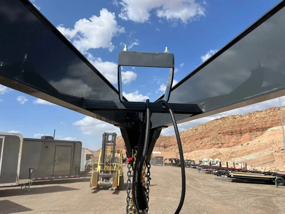 8.5 x 40 Walton Flat Bed Extreme Trailer Gooseneck Coupler