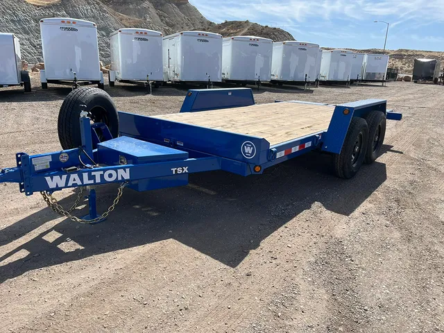 7 x 16 Walton Full Tilt Trailer Blue