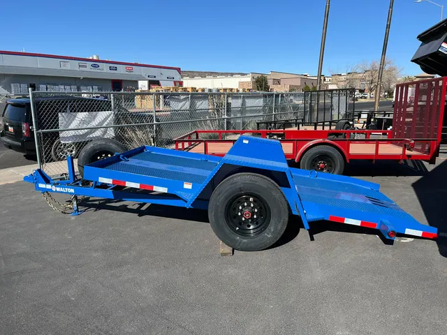 6 x 12 Walton Tilt Trailer Single Blue