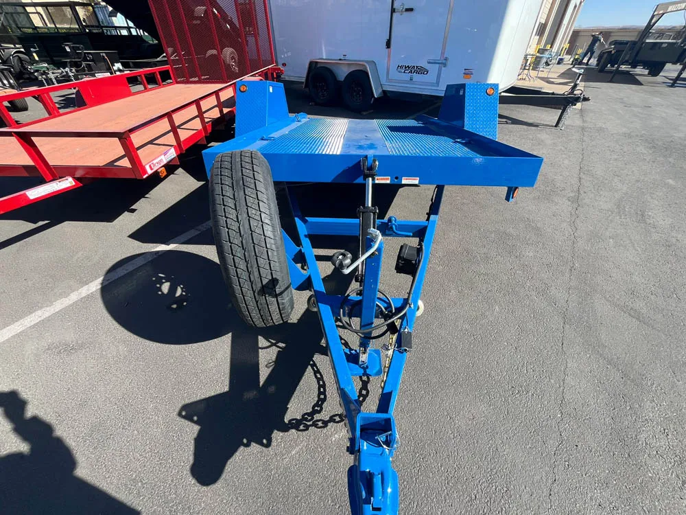 6 x 12 Walton Tilt Trailer Single Blue Front
