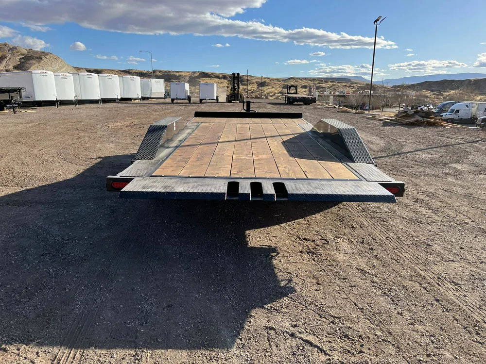 8.5 x 20 Walton Tilt Trailer Rock Crawler Package rear