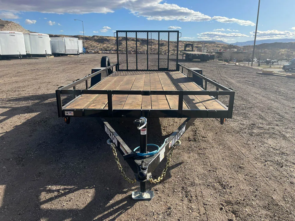 7 x 16 Walton Utility Trailer Single front